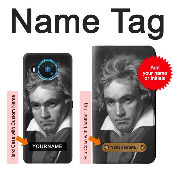 S1930 Beethoven Etui Coque Housse pour Nokia 8.3 5G